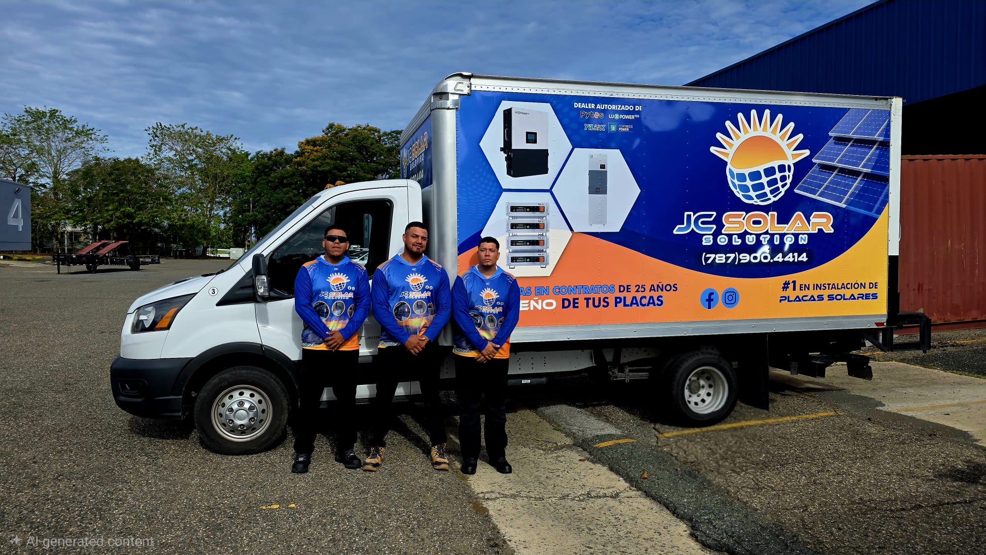 Equipo de distribución con unidad JC Solar
